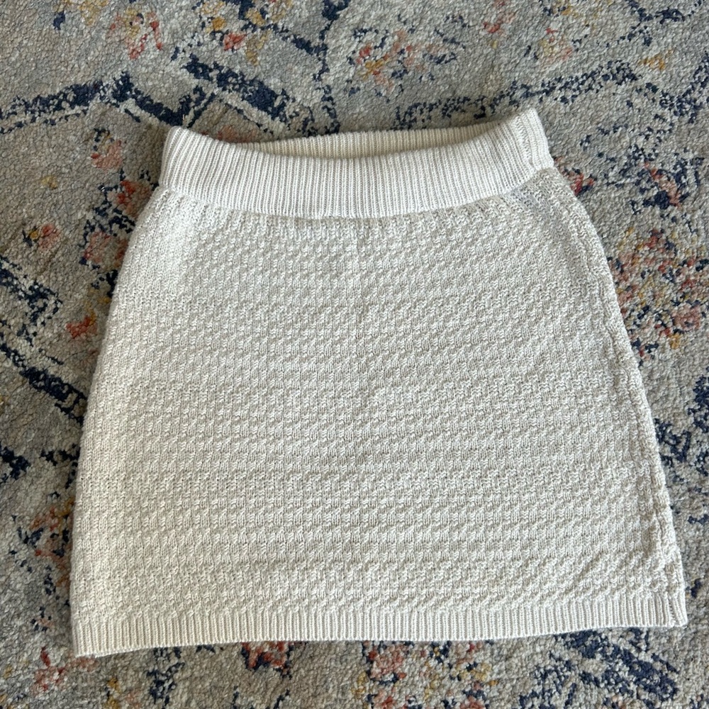 Crochet Mini Skirt